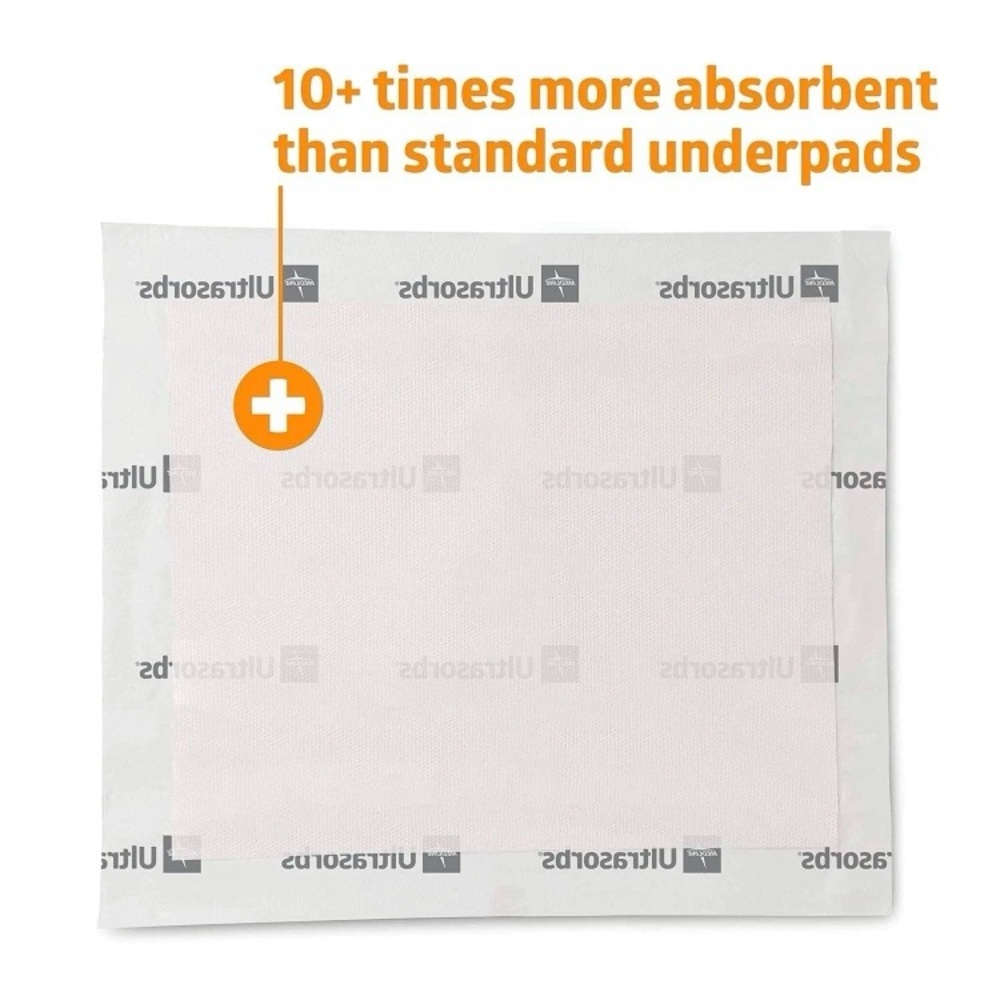 Pack of 25 Medline Ultrasorbs Disposable Bed Pads 30" x 36" MSC303625 - Picture 6 of 8